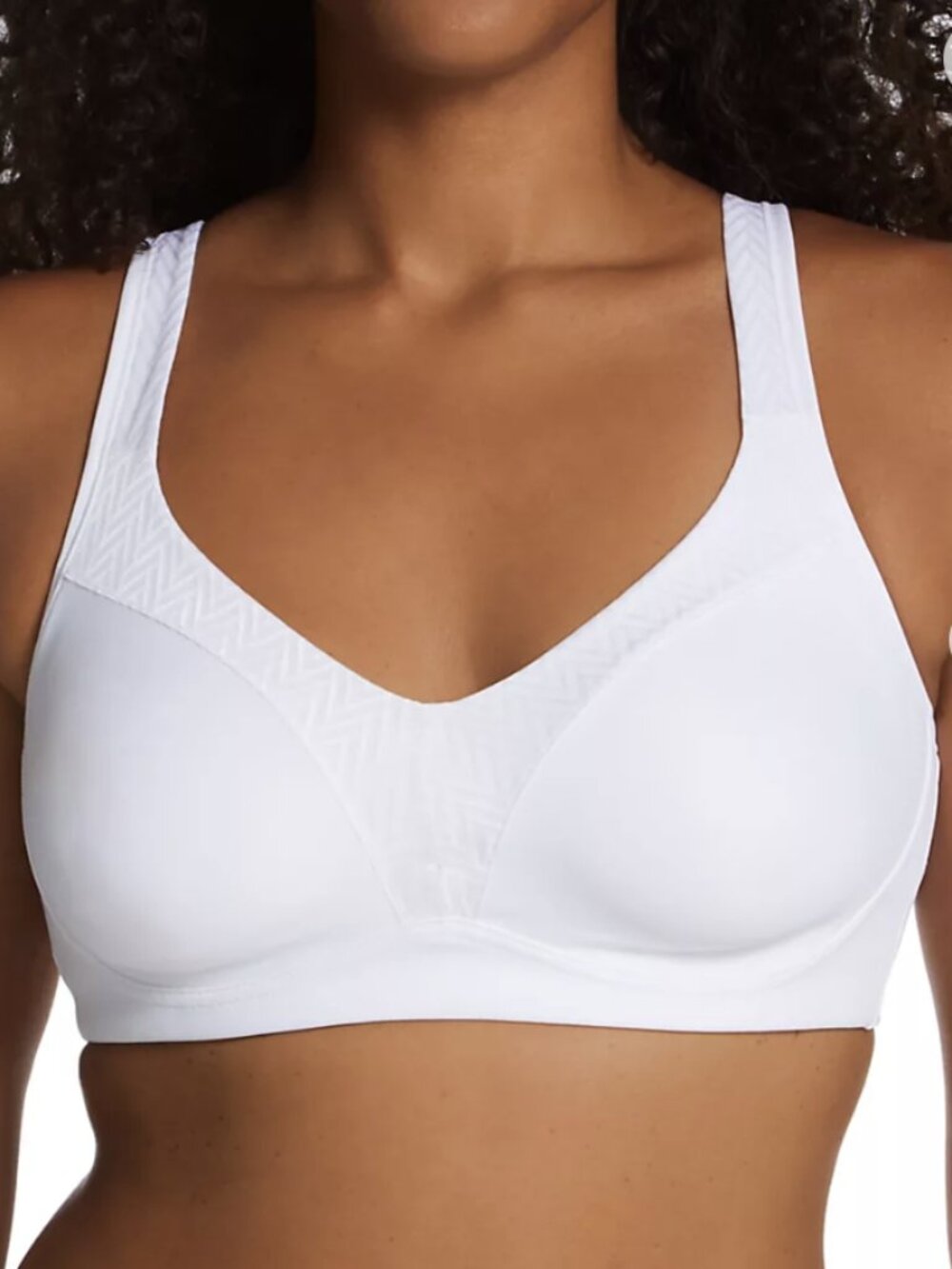 Playtex Women's 18 Hour Bounce Control Wire Free Bra White 40C NWT